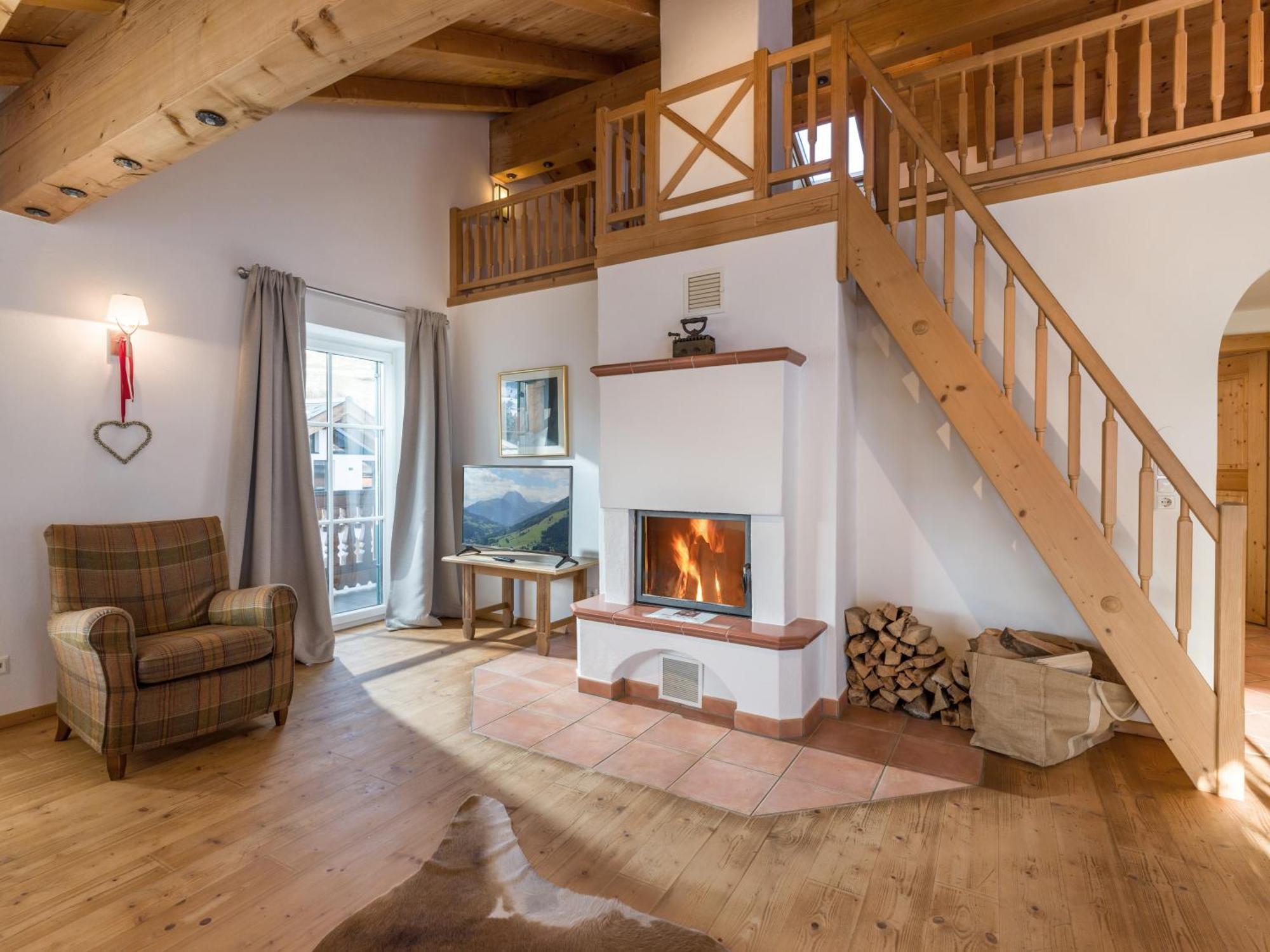 Alpen Glueck Schloessl Unterm Rain Apartment Kirchberg in Tirol Luaran gambar